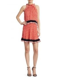 Derek Lam 10 Crosby Silk Tiered Halter Dress at Saks Fifth Avenue